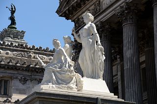 16 Statues Of Lola Mora In Front Of Argentine National Congress Building Buenos Aires.jpg